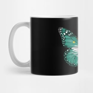 Macanese Flag  Butterfly - Gift for Macanese From Macau Mug